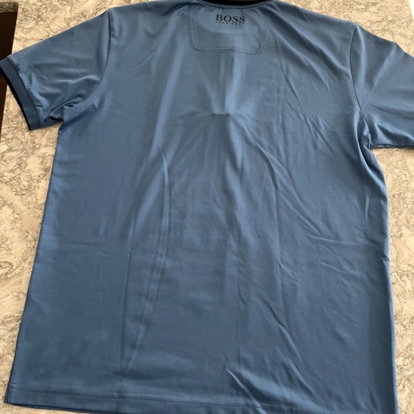 Hugo Boss zip Up Golf Shirt - Picture 3 of 3